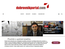 Tablet Screenshot of dubrovnikportal.com